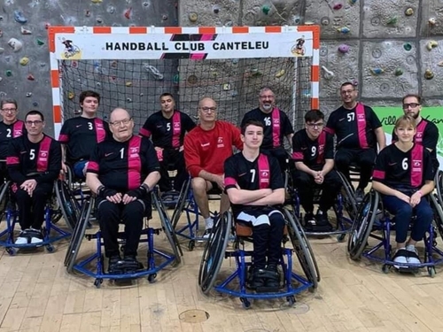 A la découverte du handball'fauteuil et de l'équipe de Canteleu 